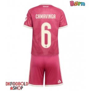 Real Madrid Eduardo Camavinga #6 Tredje trøje Børn 2026-27 Kort ærmer (+ korte bukser)